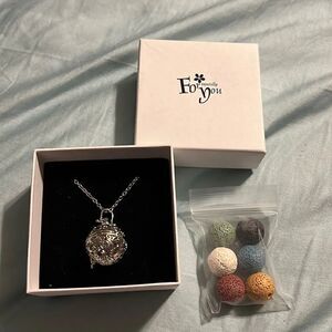 New Aroma Therapy Ball Necklace
